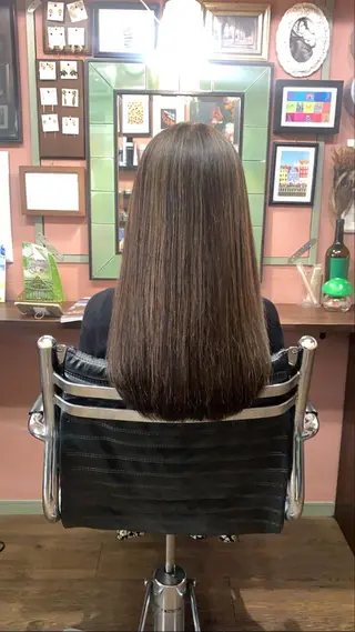 セミロング chouette/ 根本優希のヘアスタイル