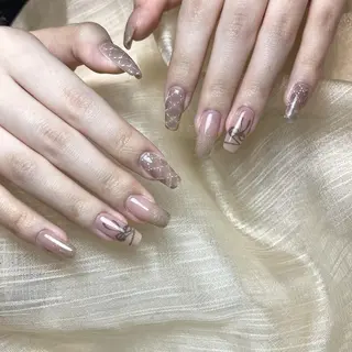 ネイル RAFFINE haru🦋🩵のネイルデザイン