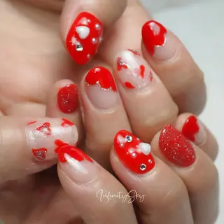 ネイル infinity skyのネイルデザイン