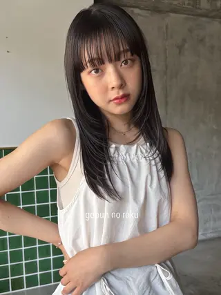 ミディアム GOBUNNOROKU所属・mei 【6/5 ゴブンノロク】のヘアスタイル