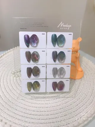 ネイル ネイルサロンAiri 長さ出し·シンプルのネイルデザイン