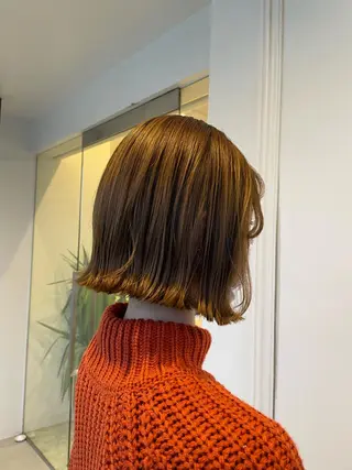 ミディアム 木村 架音のヘアスタイル