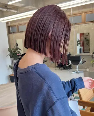 カラー MAO /透明感カラーのヘアスタイル
