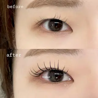 マツエク・マツパ 𝑹 eyelashのマツエク・マツパデザイン