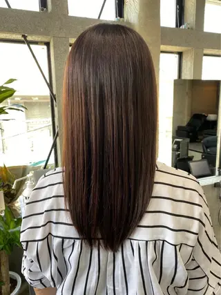 セミロング ♡HARUKA/縮毛 /髪質改善/BOBのヘアスタイル