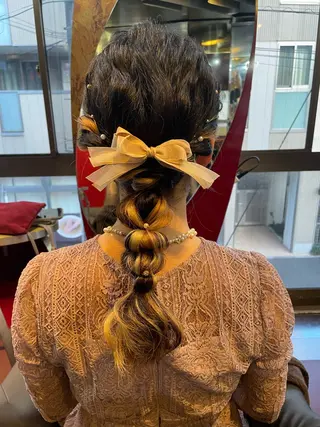 ヘアアレンジ 👑派手髪/カット 👑ANRYのヘアスタイル