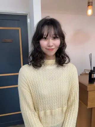 ミディアム NAGISA 🎀透明感カラー🎀のヘアスタイル