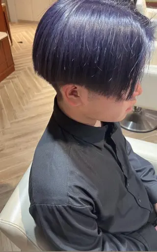 カラー メンズ backstage青山店所属・山中 あるのヘアスタイル