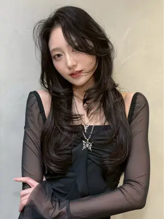 セミロング 大宮 トレンドヘア 🎀🪽古川美涼のヘアスタイル