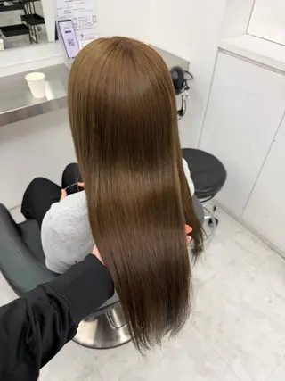 カラー 透ける透明感カラー 🎀anju/渋谷のヘアスタイル
