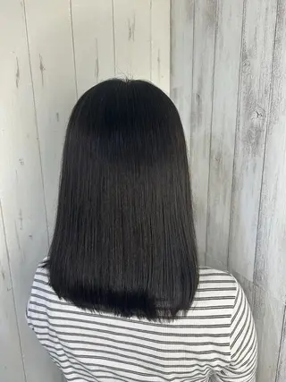 セミロング 髪質改善・縮毛矯正特化サロンLise tokyo池袋店所属・TAMA ちゃんのヘアスタイル