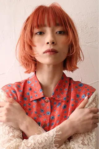 ショート カラー ooit所属・ooitヨシダ ミナミのヘアスタイル