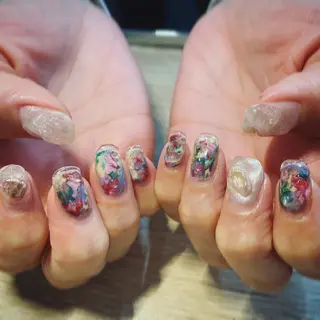 ネイル Beauty style +α所属・Memezawa Nanaのネイルデザイン