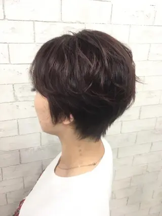ショート ヘアアレンジ someya 🥀のヘアスタイル