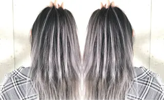 ミディアム カラー ヘアアレンジ アンドウ ユウ/ レイヤーカット/韓国のヘアスタイル