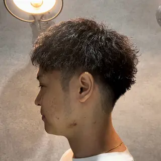 ショート パーマ メンズ 🖤Ayumi🖤 メンズ特化❤️‍🔥のヘアスタイル