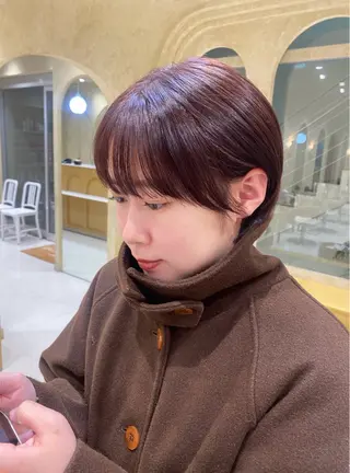 ショート Tierra 原宿所属・関 日葉里のヘアスタイル