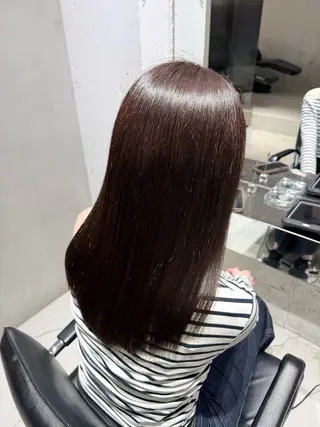 セミロング 🫆似合わせカラー/ ケアカラー/泰玖のヘアスタイル