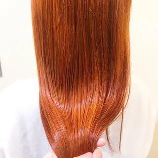 ロング カラー 韓国🇰🇷レイヤー 映える顔周り🩷のヘアスタイル