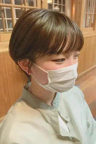 ショート カラー 吉田 浩太郎のヘアスタイル