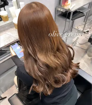 ロング カラー 透明感/レイヤー 🇰🇷tomonaのヘアスタイル