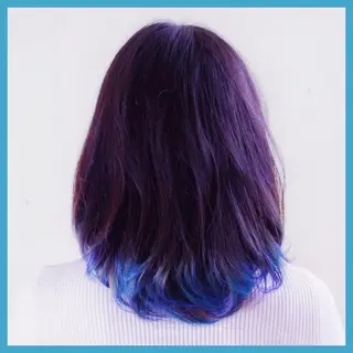 ミディアム カラー OZAWAYA所属・小沢 佑次のヘアスタイル