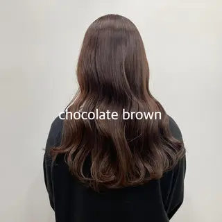 ロング 暖色カラー推し/ トヤエリコのヘアスタイル