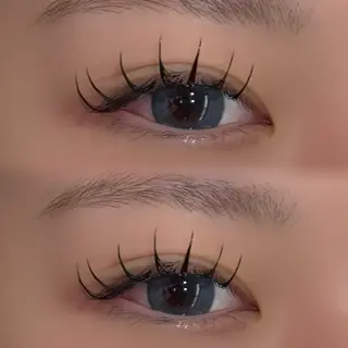 マツエク・マツパ Mila新宿 🖤maaya🖤のマツエク・マツパデザイン