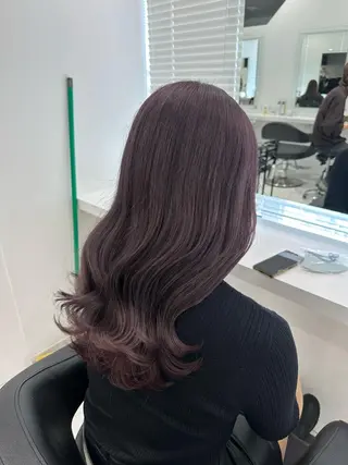 セミロング カラー ♡上品韓国髪♡ブラ ウン/SAYATOのヘアスタイル