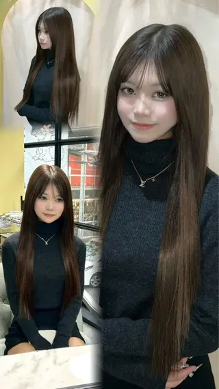 ロング eye エクステ専門店Rのヘアスタイル