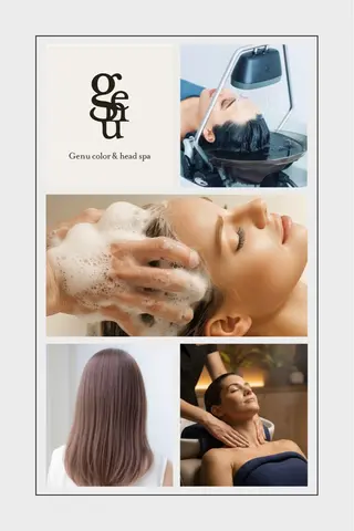 完全個室ヘッドスパ 艶カラー🌙FUKUのヘアスタイル