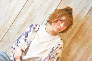 ミディアム カラー パーマ Hair Design Angelo Carino所属・小山田 隆樹のその他イメージ