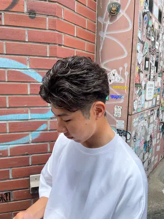 メンズ レイヤー/スパイキー ショート/坂本翔のヘアスタイル