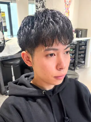 メンズ 佐々木 輝人のヘアスタイル