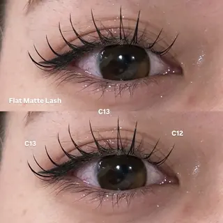 マツエク・マツパ 冬っぽカラー/ マツエク/ゆきなのマツエク・マツパデザイン