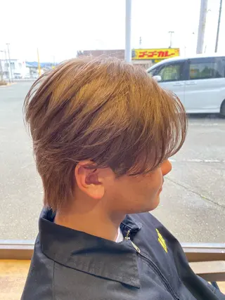 ショート カラー メンズ LEADbyLAGOON所属・折本 遥希のヘアスタイル