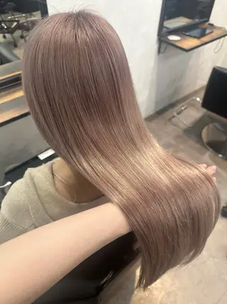 ロング カラー 🫧シールエクステ/ 艶カラー🫧アサミ️のヘアスタイル