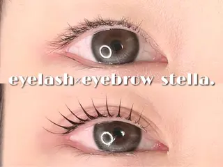 マツエク・マツパ Stella eyelashのマツエク・マツパデザイン