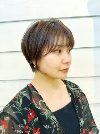 ショート newline銀座所属・👑銀座ショート/ 絶壁補正/金子涼👑のヘアスタイル