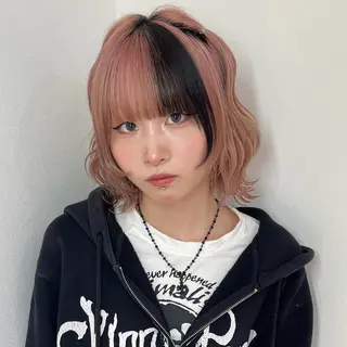 ミディアム カラー 🎀ミルクティー/暖 色×レイヤー/マリアのヘアスタイル