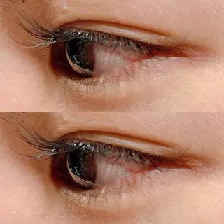 マツエク・マツパ 曲がる縮毛矯正 LIBER 　岩名のヘアスタイル