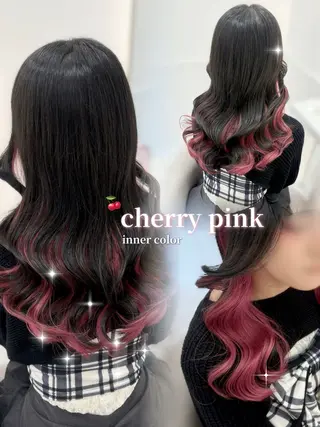 カラー 西澤 愉来のヘアスタイル