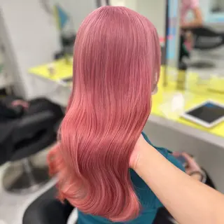 セミロング カラー ♡ダブルカラー特化♡ miyuのヘアスタイル