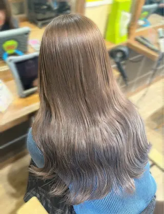 ロング カラー jammin.新塘 亮介のヘアスタイル