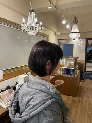 ショート mahae 林のヘアスタイル