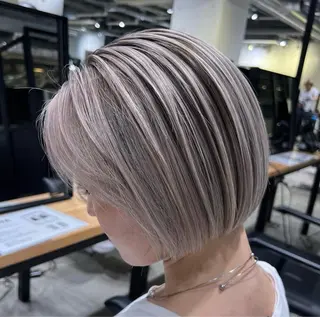 カラー 池袋バレイヤージュ 特化美容師YUUKIのヘアスタイル