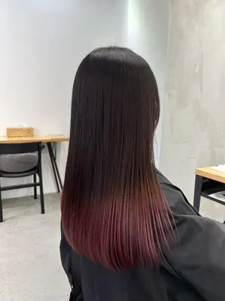 ロング カラー 韓国/ハイトーン/ ボブ🎀MIKU🎀のヘアスタイル