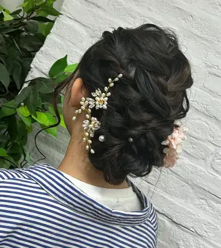 ロング 永澤 一輝のヘアスタイル