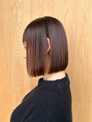 ショート sea by luvismけやき通り2号店所属・ボブ/ショート/ 縮毛矯正/岸本恭明のヘアスタイル