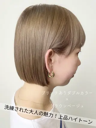 ショート SARAJU 仁川店【カラー特化】のヘアスタイル